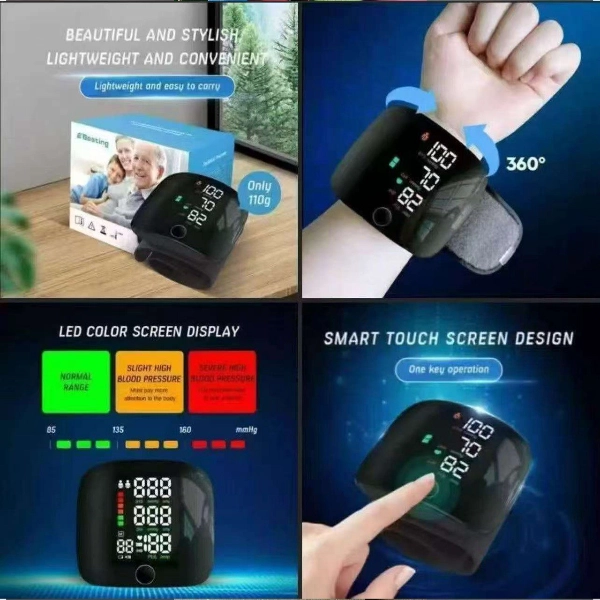 Original Wrist Blood Pressure Monitor with Voice